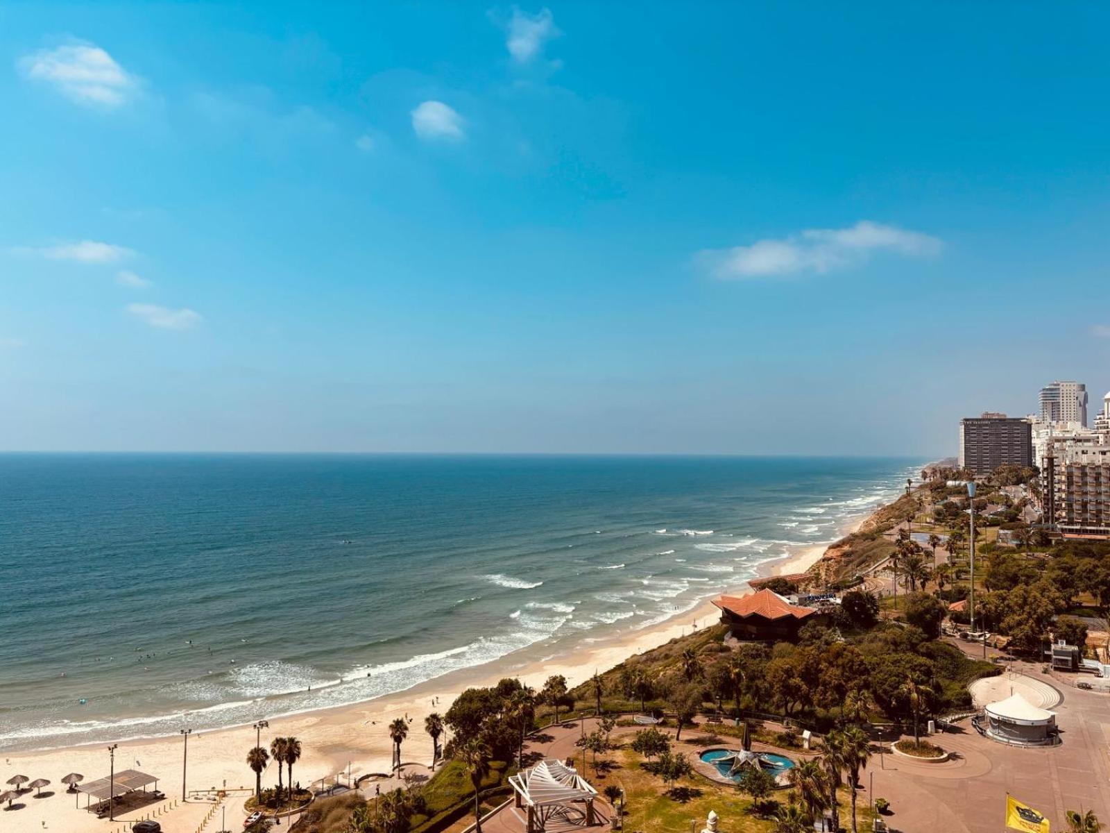Sea-Front Apartment เนทันยา ภายนอก รูปภาพ